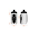 Fidlock Botella TWIST 450 niños + Base magnética para bicicleta, Naranja, Blanco transparante - 09638(CLR) - Imagen 2