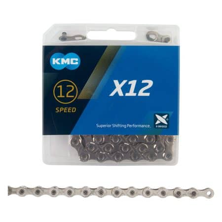 KMC - Cadena - X12 de 126 links, Plateada