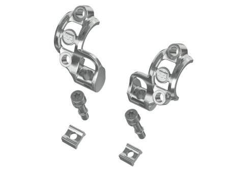 Magura - Abrazadera - Shiftmix 3 Izq. y Der. para Sram Matchmaker, Plateado (1 set) - 2702066