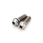 77Designz Tornillo de titanio para calipers Ti M6x18 T25 con arandela (x1)