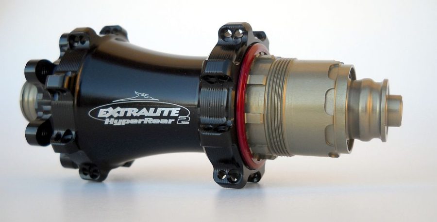 Extralite Maza posterior HyperRear2+ 32h Eje pasante 12x142 - Imagen 2