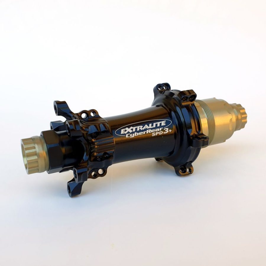 Maza trasera CyberRear SPD 3+ 24h quick release 135mm