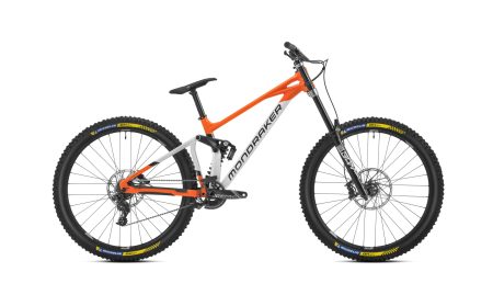 Mondraker - bicicleta - Summum 2023, 29, Gloss Dirty White/Orange, talla L