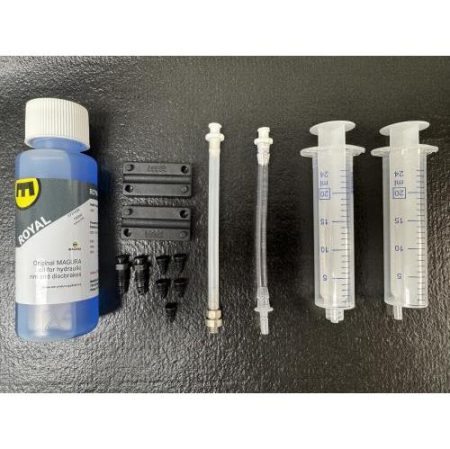 Magura Kit de servicio CORE para frenos de disco y llanta, incluye aceite mineral Royal Blood, jeringas y accesorios (1 set) – 2703202