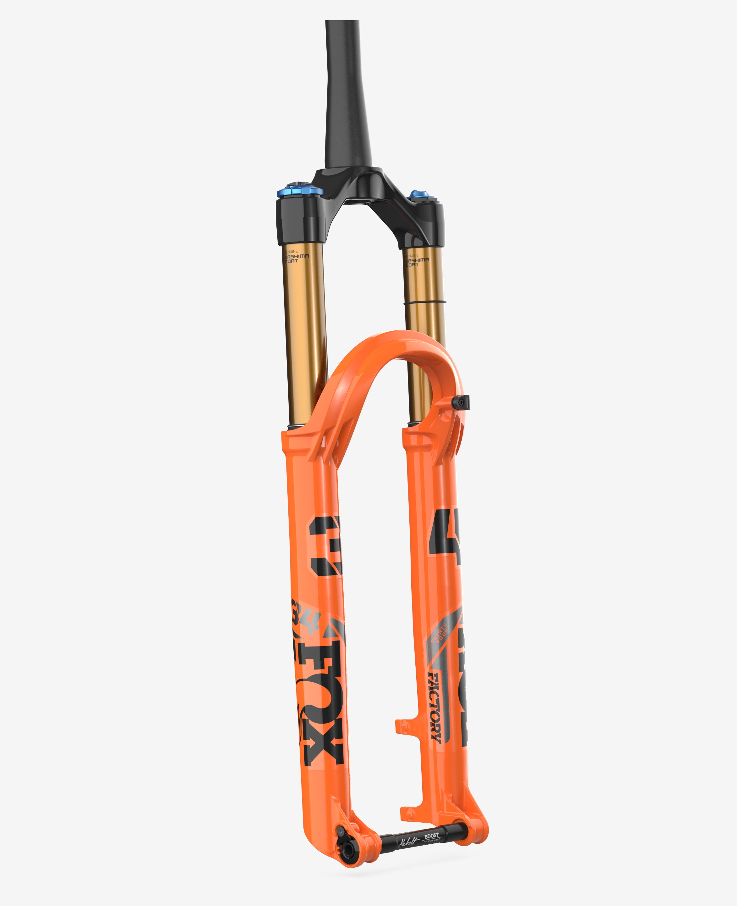 Fox 34 Horquilla Factory 29 130mm GRIP X Naranja Brillante, eje pasante, 2024 - Imagen 3