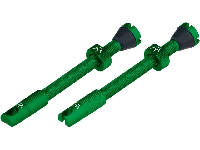 Chris King - Válvulas - Peaty's Set de 2 válvulas Chris King Edition MK2 Tubeless verde