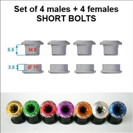 Extralite - Tornillos - para platos Extrabolt 1S