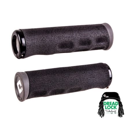 ODI - Grips - F-1 - Series Tinker Juarez Dread Lock-On V2.1 MTB Grips - negro