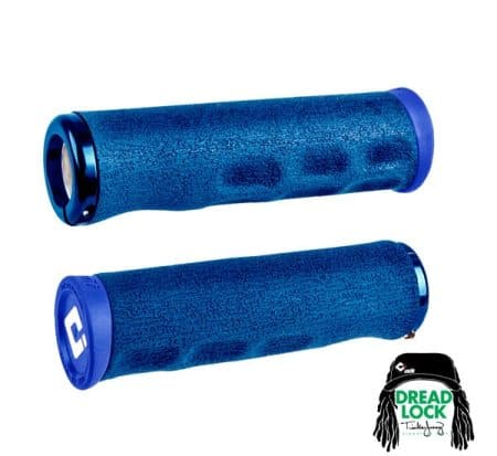 ODI - Grips - F-1 - Series Tinker Juarez Dread Lock-On V2.1 MTB Grips - azul