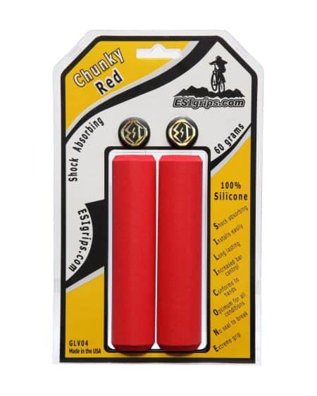 ESIgrips - Grips - Extra Chunky Handlebars rojo