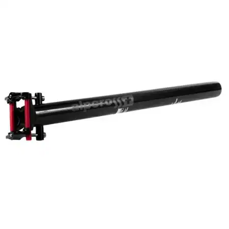 Alpcross - Tija - de sillín Die Stütze Lt Carbon, 27.2mm, 400mm