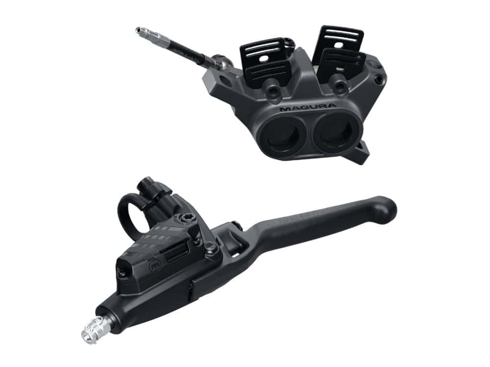 Magura - Freno - Clara Pro Izquierdo, palanca de aluminio de 3 dedos, 3000mm (1 unid) – 2703181