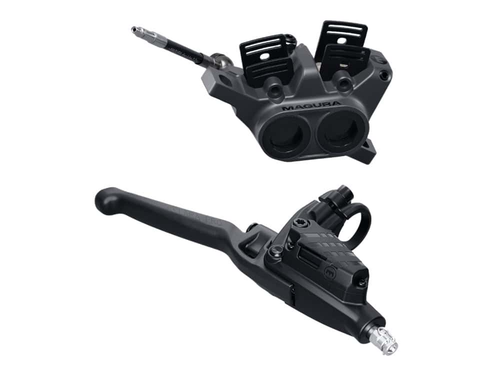 Magura - Freno - Clara Pro Derecho, palanca de aluminio de 3 dedos, 3000mm (1 unid) – 2703182