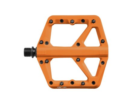 Crankbrothers - Pedales - Stamp 1 talla L naranja