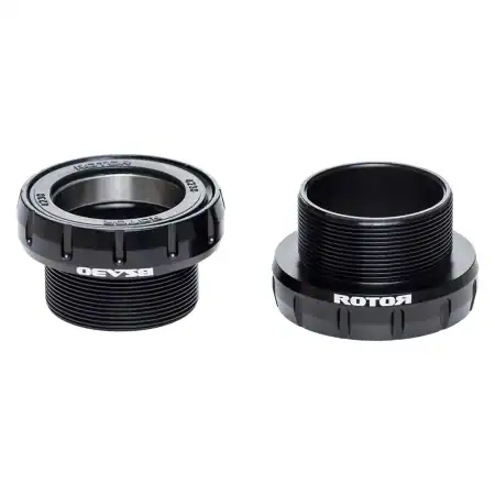 Rotor - Bottom Bracket - BSA30 68/73 mm acero Negro