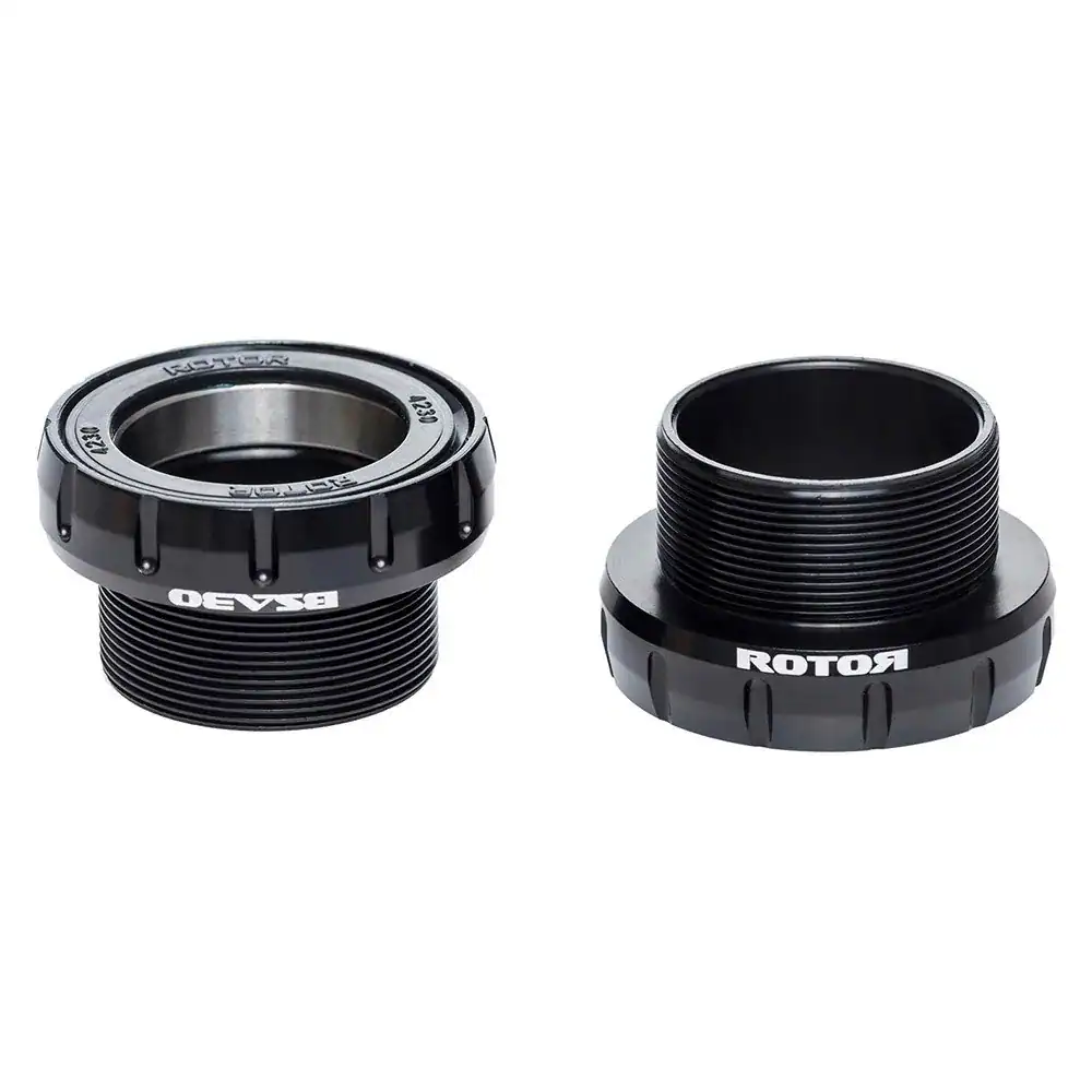 Rotor - Bottom Bracket - BSA30 68/73 mm acero Negro
