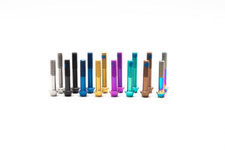 Oak Components Kit de tornillos de titanio M6X30 M6X35 (2 und)