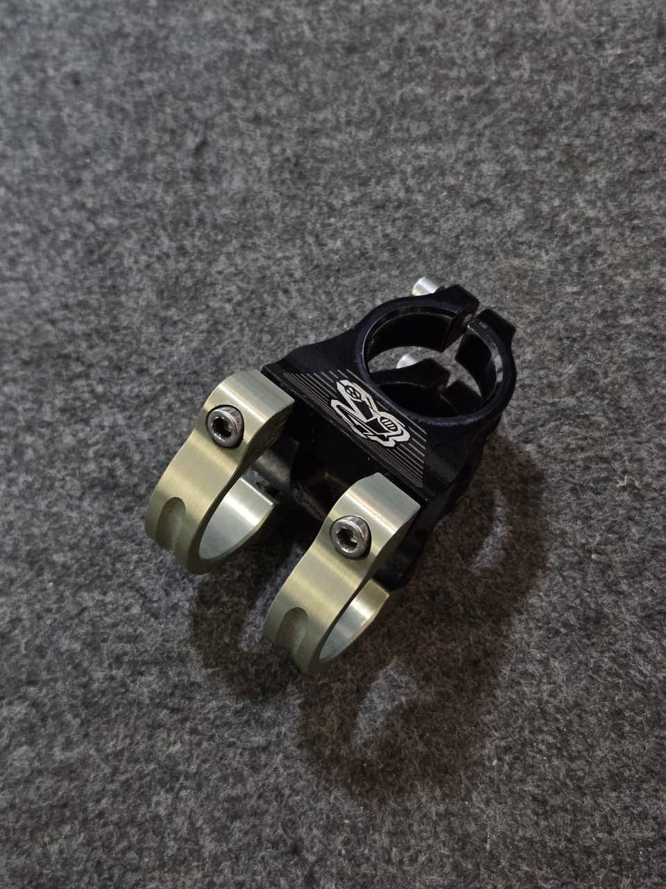 Renthal - Potencia - Apex 35 gold black - 40 mm - MKP - Usado, en buen estado