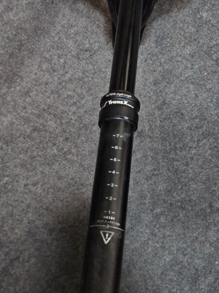 TranzX - dropper - post cableado interior 27.2x405 110mm + mando remoto - MKP - Usado, en buen estado