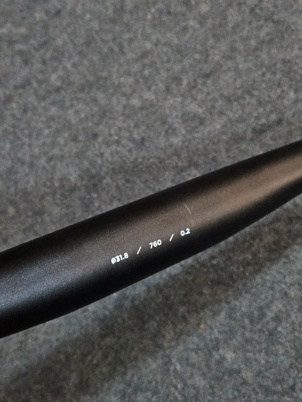 ONOFF - Manillar - Sulfur 0.2 aluminio 6061, 31.8mm, 760mm ancho, 4.8mm rise, 9° backsweep, 0° upsweep - MKP - Desmontado, nunca usado - Imagen 10