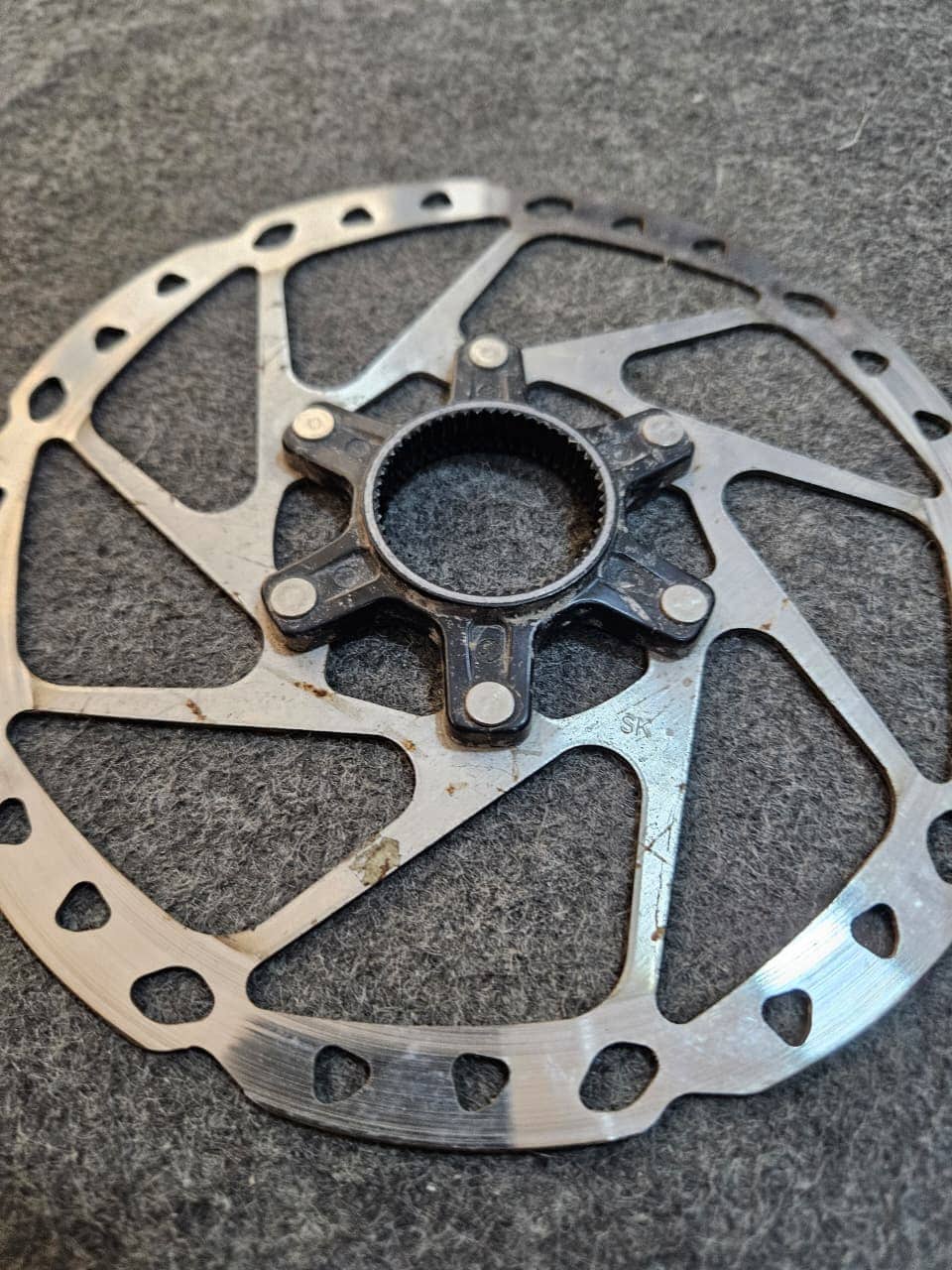 Shimano - Disco - SLX SM-RT64 Center Lock 180mm - MKP - Usado, en buen estado - Imagen 4