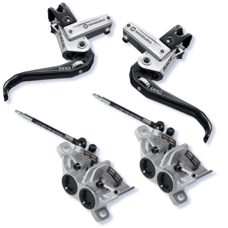 Magura - Freno - Race Pro, Set de dos frenos (izquierdo y derecho), aluminio CNC - 2703384