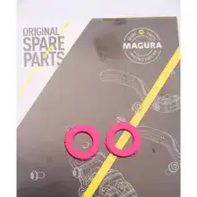 Anillo de caliper rosa neón para frenos de 4 pistones Magura.